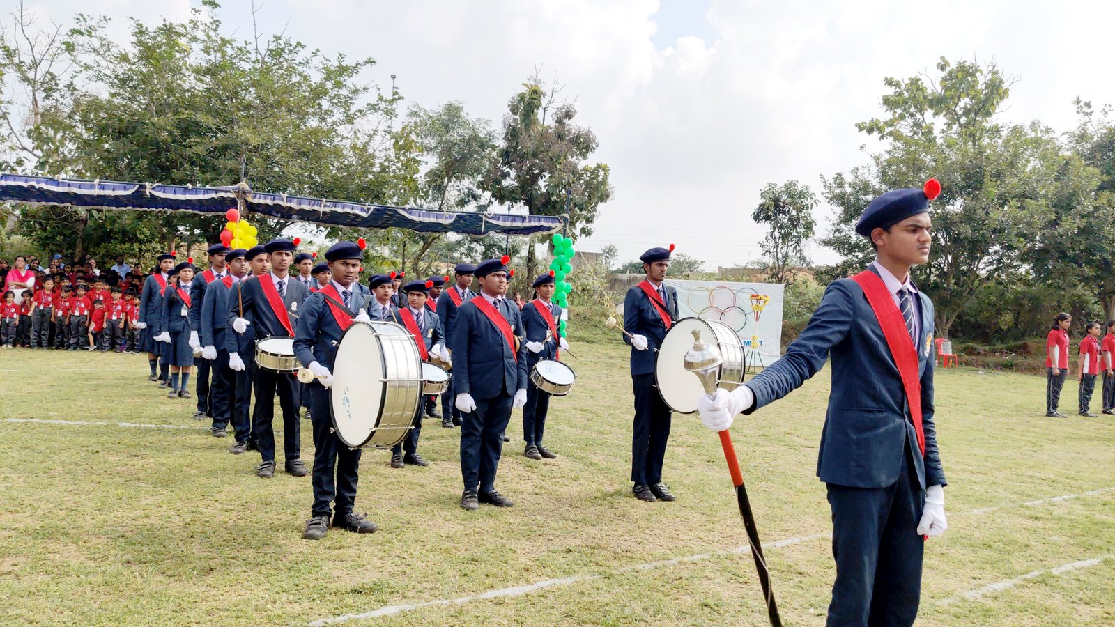 Band parade on annual day