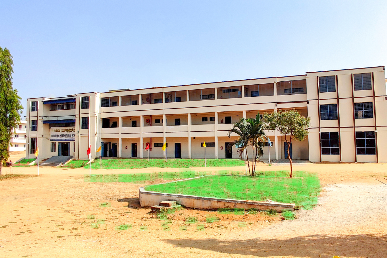School building front view